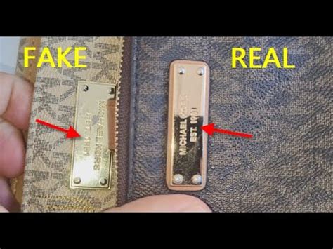 michael kors real vs fake wallet|michael kors wristlets clearance.